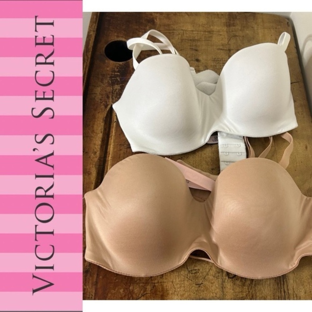 Lot of 2 Victoria’s Secret bras‎ sz 34B, see pix for blemishes